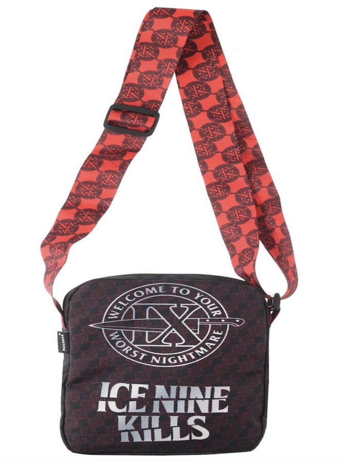 ROCKSAX Ice Nine Kills Welcome To Your Worst Nightmare Crossbody Bag - Image 1