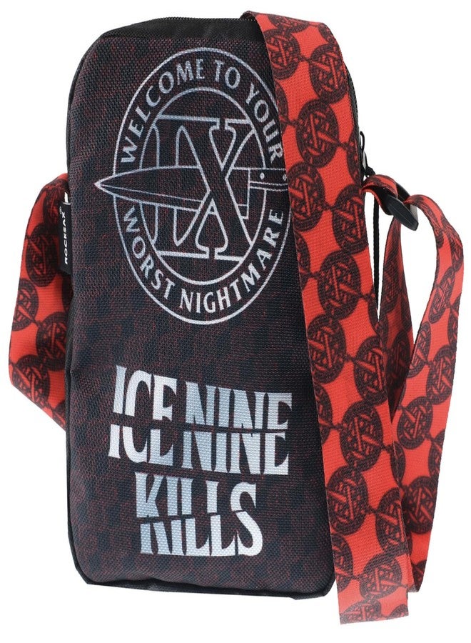 ROCKSAX Ice Nine Kills Welcome To Your Worst Nightmare Crossbody Bag - Image 2