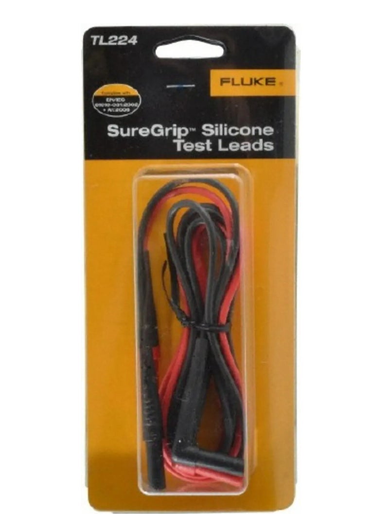 Fluke TL224 SureGrip™ Insulated Test Leads - Image 3