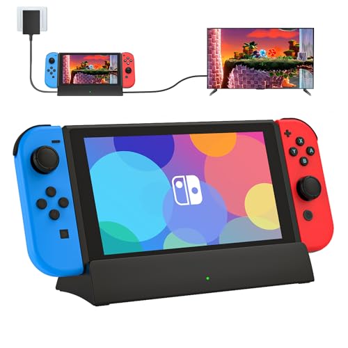 KEKUCULL TV Docking Station for Switch,Docking Station with 4K 1080P HDMI and USB 3.0 Port,Replacement for Official Switch Dock(Not for Switch2 and Not Included Cable) - Image 1