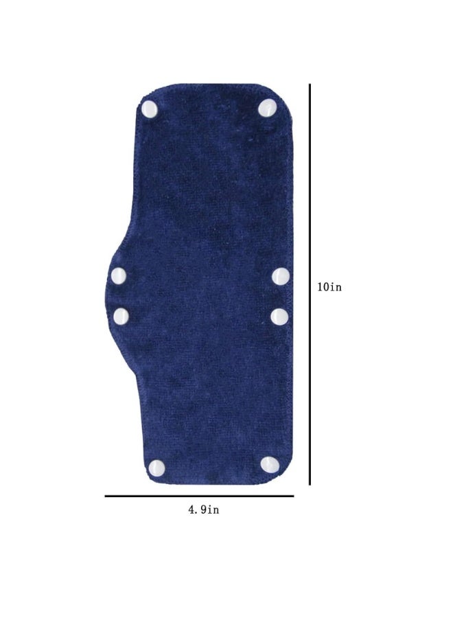 15 PCS Cotton Washable Hard Helmet Sweatband, Sweat Absorbent Terry Sweatband with Lining Snap, Hard Helmet Accessory - Image 2