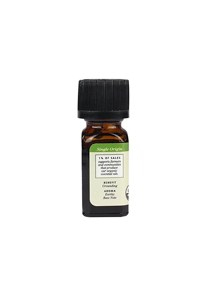 Aura Cacia Organic Vetiver Essential Oil - 0.25 Fluid Ounce - Image 3