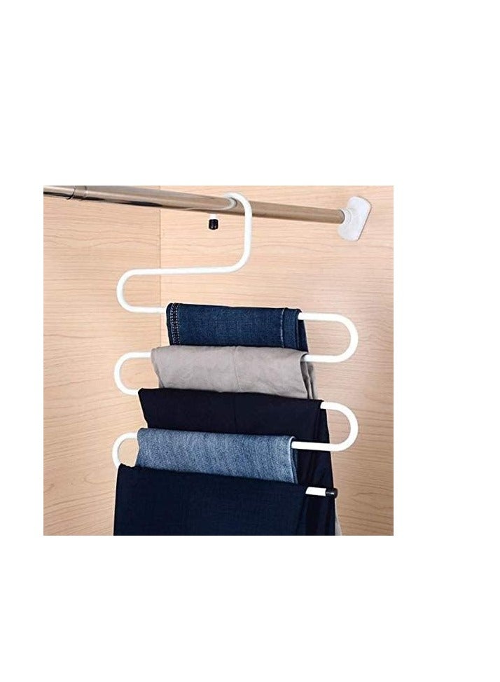 5-tier hanger for pants, scarves and accessories (multi-colored) - Image 2