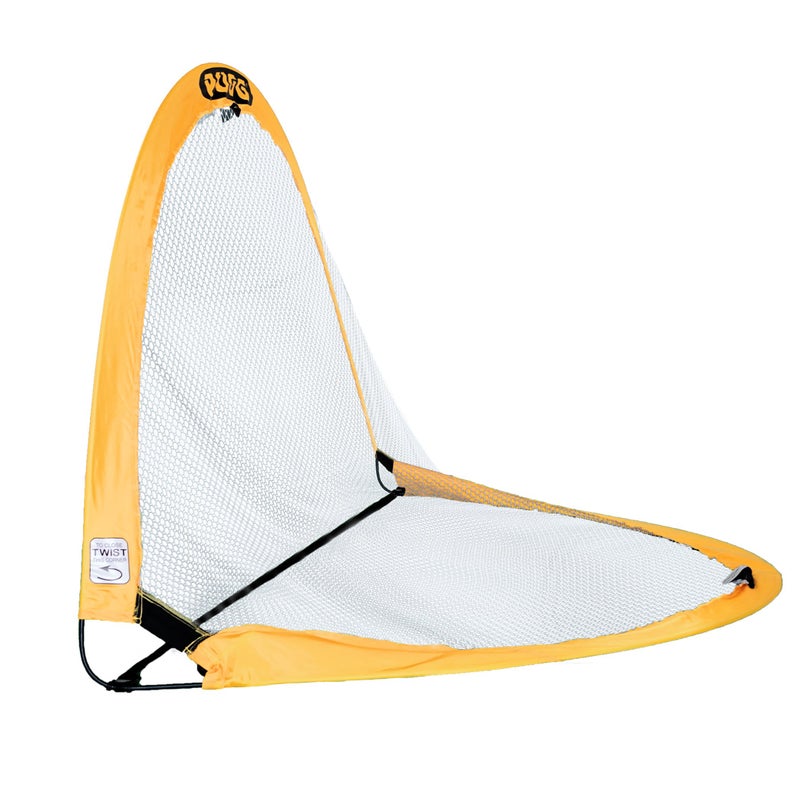 PUGG 6 Foot Pop Up Soccer Goal, Portable Training Football Knitted Poly Net Equipment, The Original Pickup Game Goal, Includes Two Goals & Bag - Image 3