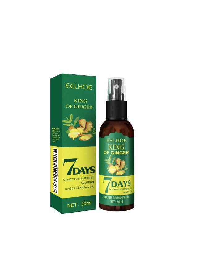 EELHOE Ginger Hair Spray Gentle Nourishing Hair Roots Hair Smooth Hair Moisturizing Hair Care Spray - Image 1