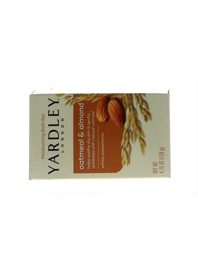 Yardley Oatmeal Almond Bath Bar 4oz - Pack of 2 - Image 5