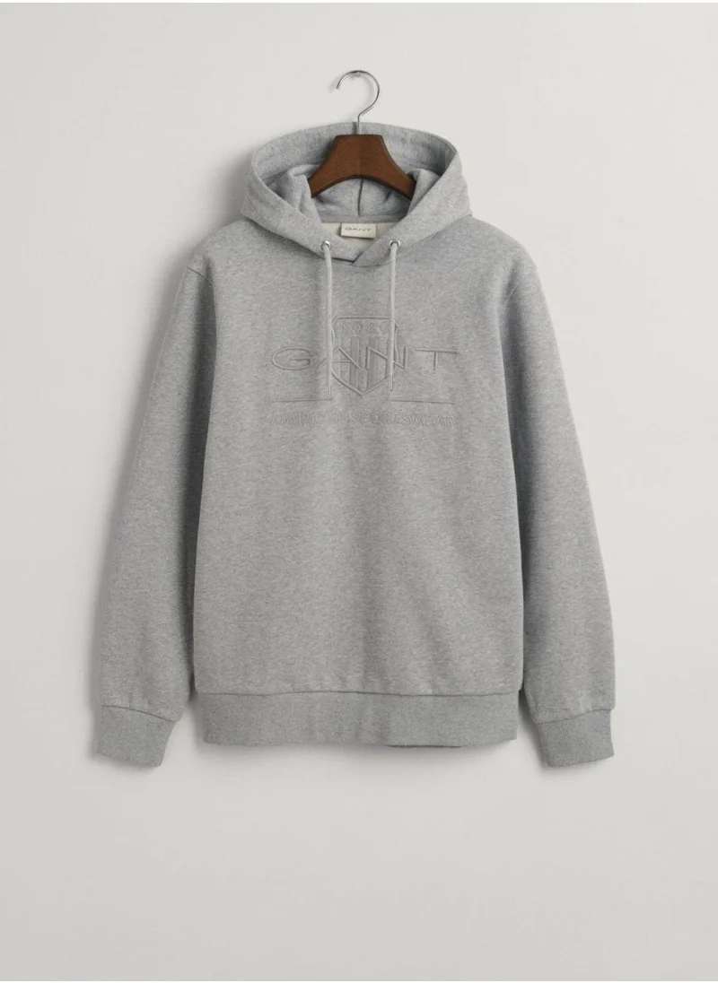 غانت Gant Tonal Shield Hoodie