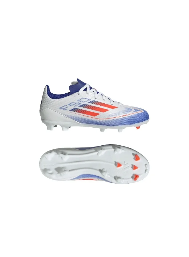 Adidas F50 League Fg/Mg J White Football Shoes 10K