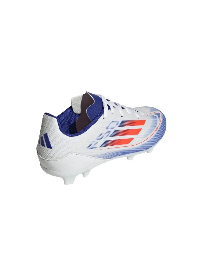 Adidas F50 League Fg/Mg J White Football Shoes 10K