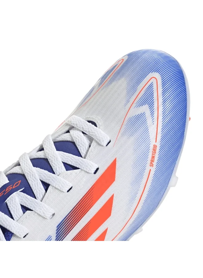 Adidas F50 League Fg/Mg J White Football Shoes 10K