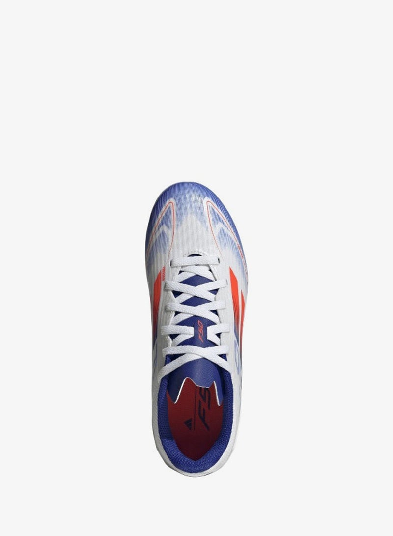 Adidas F50 League Fg/Mg J White Football Shoes 10K - Image 2