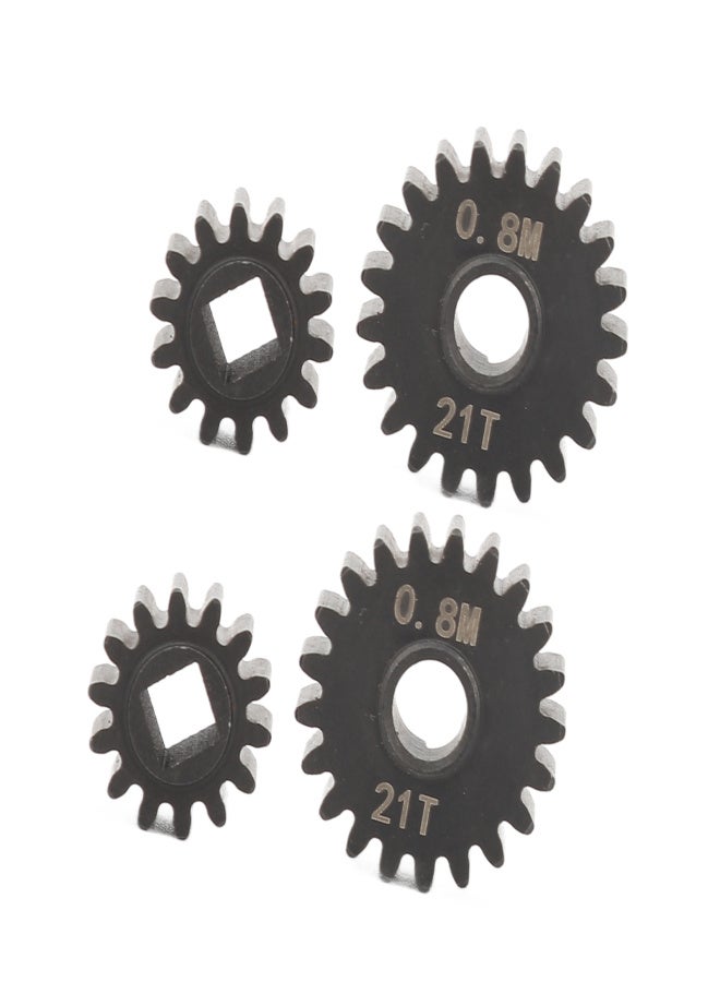 ترس محور بوابة فولاذي 14T 21T لسيارة كابرا SCX10 III 1/10 RC Crawler، قطع غيار وملحقات - Image 1
