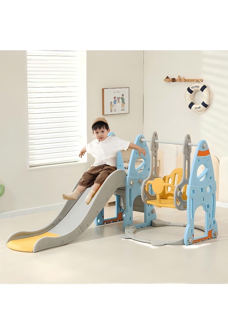 Toddler Slide for Kids Age 2 3 4 5 6 7 8 9，Baby Slide and Swing for Kids Outdoor Indoor 3-10 Year Old，Home Toy Game for Boys and Girls (C1)  - Image 1