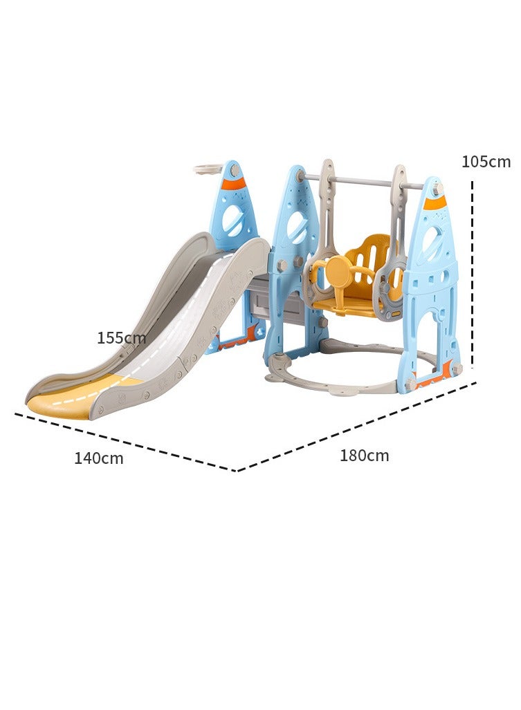 Toddler Slide for Kids Age 2 3 4 5 6 7 8 9，Baby Slide and Swing for Kids Outdoor Indoor 3-10 Year Old，Home Toy Game for Boys and Girls (C1)  - Image 2