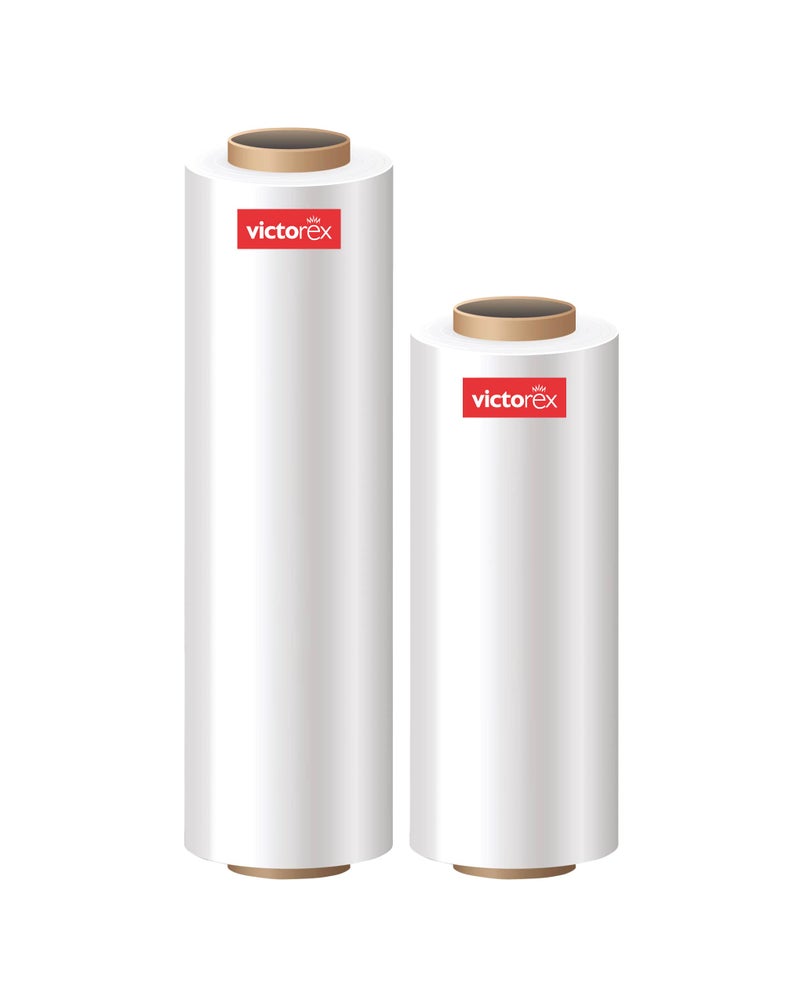 victorex Packing Material, Combo of 18 Inch (450 mm) and 12 Inch (300 mm), 100 Meters Length Per Unit, Pack of 2 - Image 1