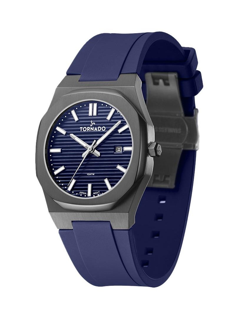 Men's Silicone Analog Watch T22002-XSNN - 40 mm