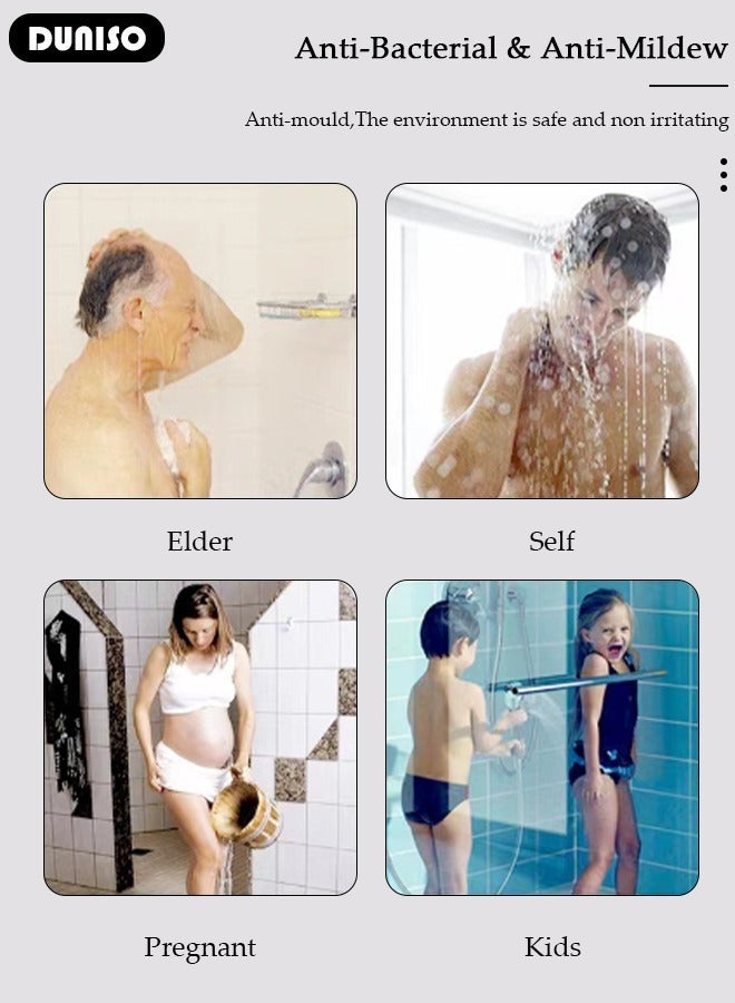 DUNISO Rabbit Parttern Anti Slip Bathroom Mat Shower Mat Waterproof Mat Foot Massage Mat With Drain Holes And Suction Cups 40*70cm Bath Mat For Tub, Toilet And Bathroom Floors-Yellow - Image 3