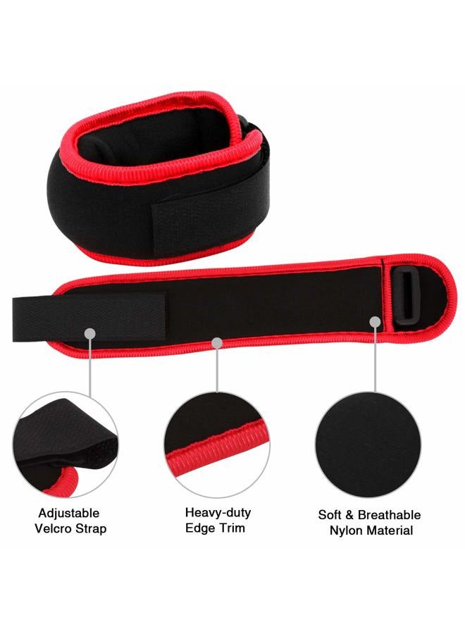 Vaupan Ankle/Wrist Weights, Small Leg Arm Hand Cuff Weights for Women Kids, Exercise Equipment with Adjustable Straps for Fitness Gym Dancing Walking Jogging Gymnastics Aerobics - Image 4