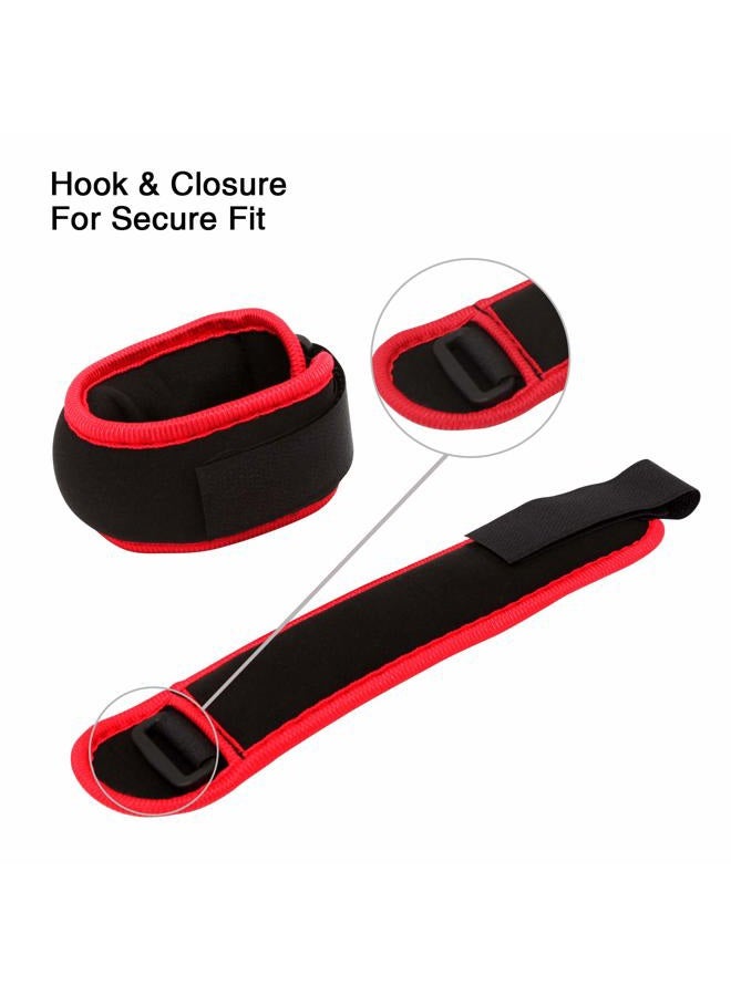 Vaupan Ankle/Wrist Weights, Small Leg Arm Hand Cuff Weights for Women Kids, Exercise Equipment with Adjustable Straps for Fitness Gym Dancing Walking Jogging Gymnastics Aerobics - Image 3