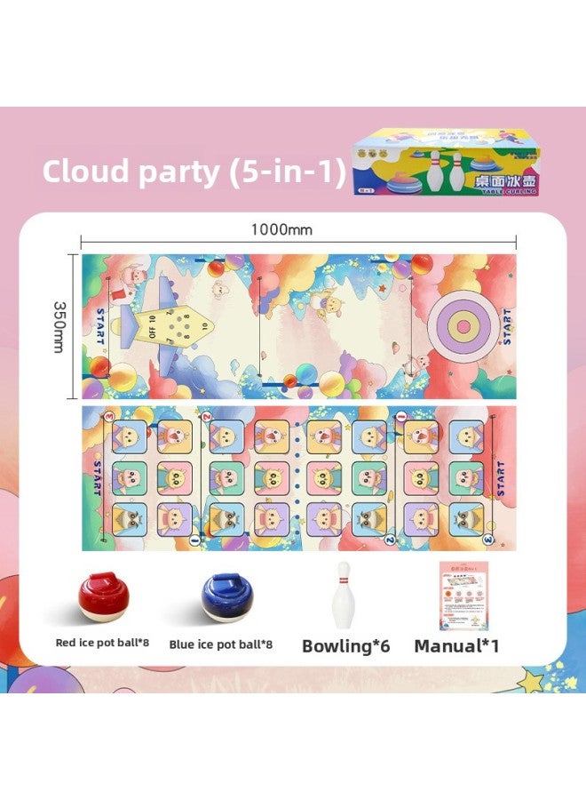 مجموعة الكيرلنج عبر الحدود، لعبة لوحية قتالية متعددة اللعب، كرة الكيرلنج، البولينج، كرة الكيرلنج الرملية، رياضات ترفيهية وتنافسية للآباء والأطفال