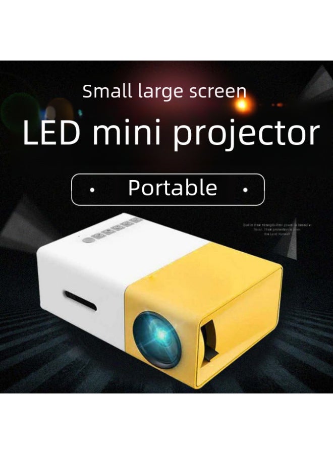 نيوترل مشروع صغير YG300، جهاز عرض منزلي محمول صغير LED بدقة HD 1080p - Image 2