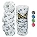 Grip Mamba Elastic Athletic Finger Tape 1Wide wPremium Adhesive Protects Hand Thumb Fingers Enhances Grip Sleeve Blister Wrap for Sports Golf Tennis Basketball Pickleball White 6 ROLLS - Image 1