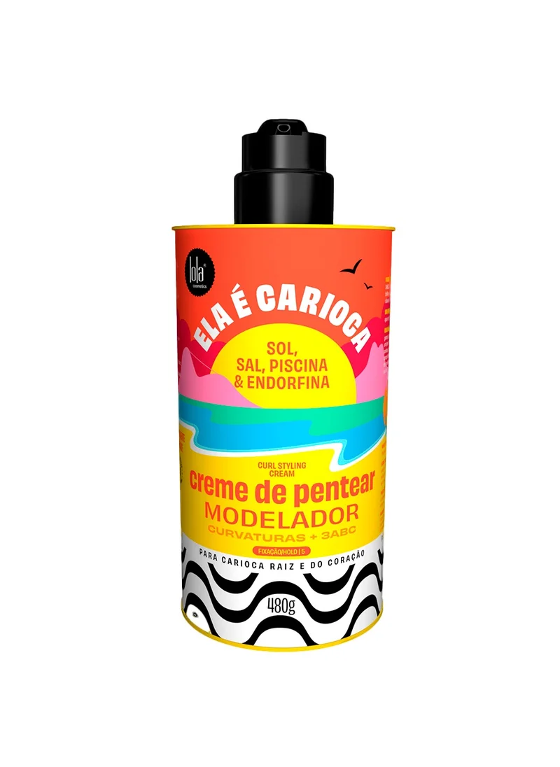 lola from rio Ela E Carioca Detangling & Styling Cream For 3ABC Curls 480 g