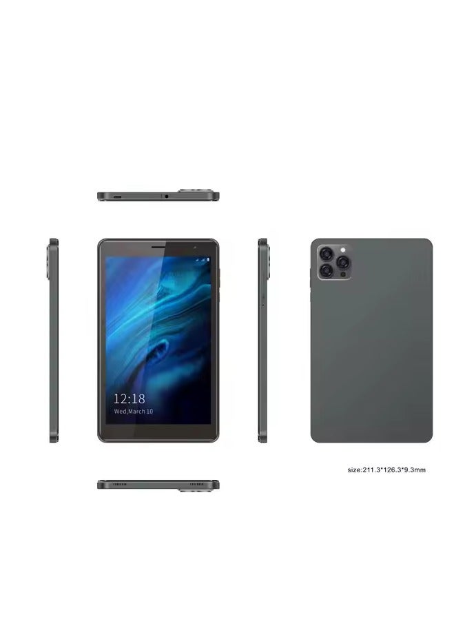 popo P11 5G IPS Android 14 Smart Tablet 5000mAh Battery 8-inch Screen 8GB RAM 512GB Storage Gray - Image 2