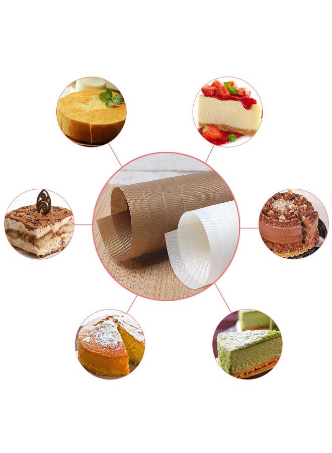 آنا ورق خبز مصنوع من تفلون القابل لإعادة الاستخدام وذو درجة حرارة عالية، آمن للطعام وغير لاصق - Image 5