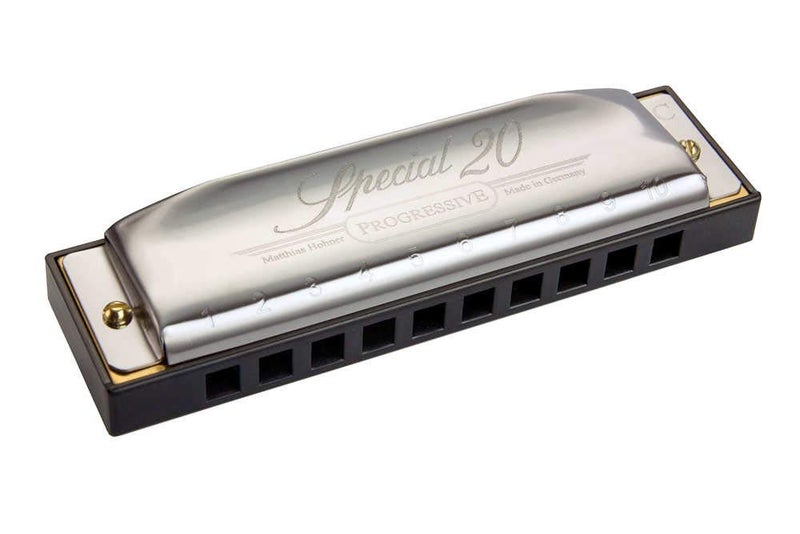 Hohner Diatonic Harmonica, Silver (M560086) - Image 1