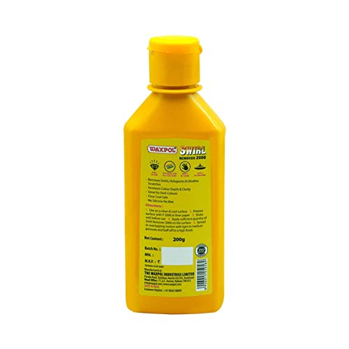 Waxpol Ultimate Swirl Remover 2000- Ultimate Finishing Compound for Car light Scratches, Marks, Swirls - Image 2
