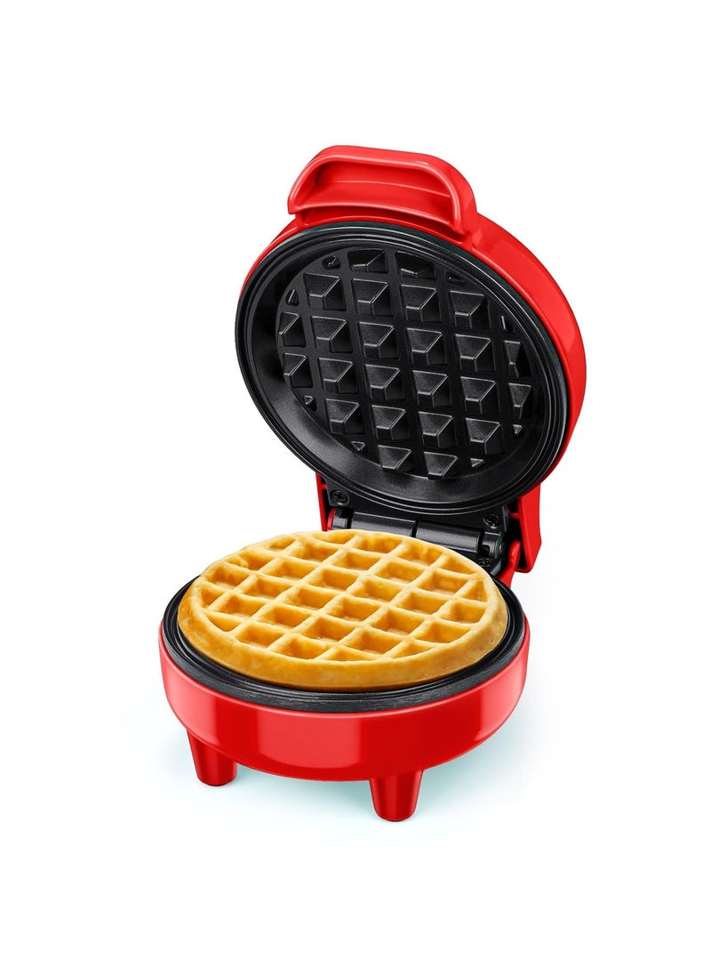 JIRVA JIRVA Mini Waffle Maker Belgian Waffle Maker Small Classic Waffle Maker for Childrens Birthdays Family Parties Easter or Christmas Cute and Compact Design pack of 1  - Image 2