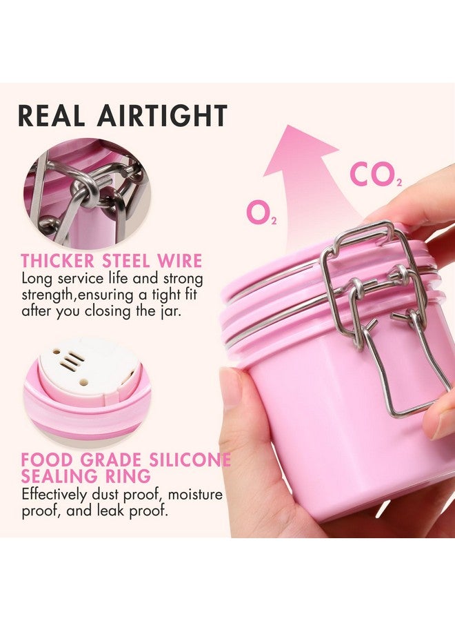 Embagol False Lash Glue Storage Tank With Thermometer Adhesive Carbon Sealed Leakproof Containers Grafting Eyelash Extension Supplies(Pink) - Image 4