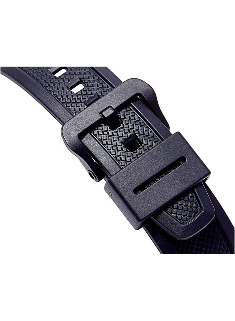 CASIO Men's Youth Series Water Resistant Digital Watch W-218H-1AVDF - 25 mm - Black - Image 5