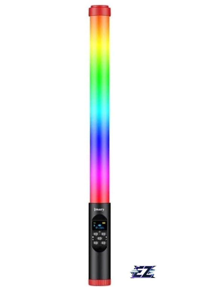 ELTRAZONE Portable RGB LED Waterproof Lighting Bar with LED Display for Filmmakers and Photographers - Image 1