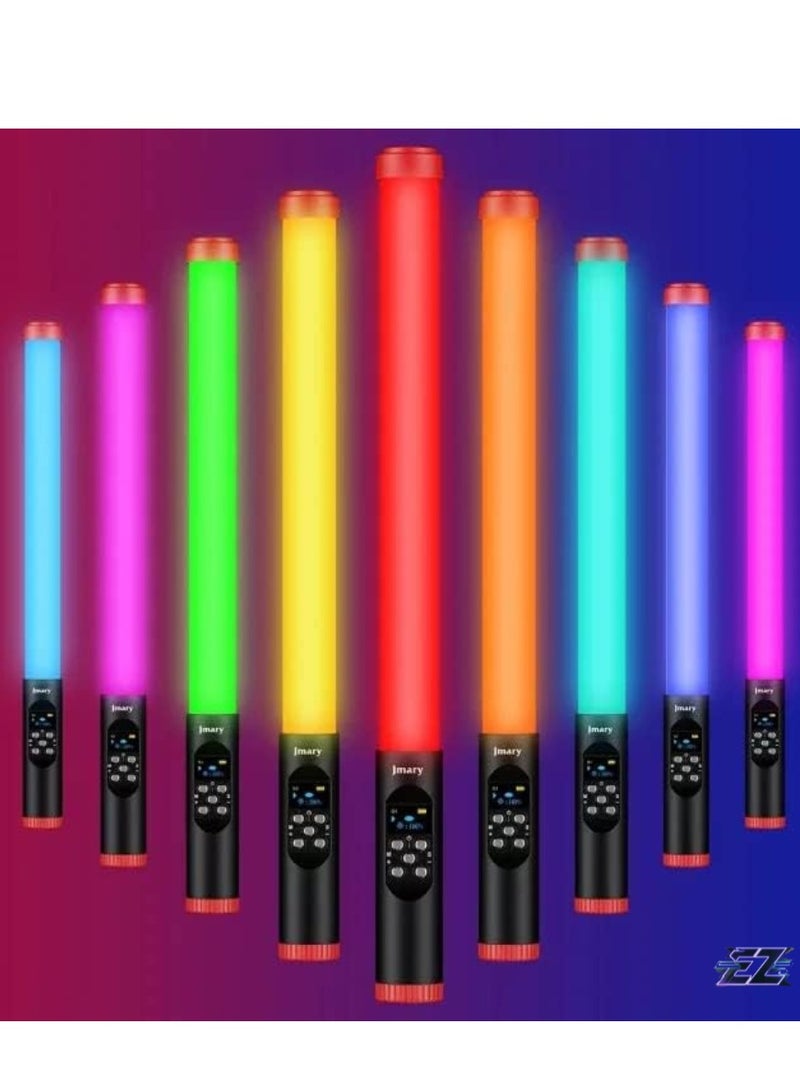 ELTRAZONE Portable RGB LED Waterproof Lighting Bar with LED Display for Filmmakers and Photographers - Image 2