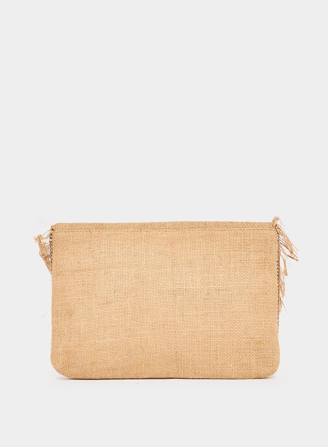 Styli Contrast Embroidered Crossbody Bag  - Image 3