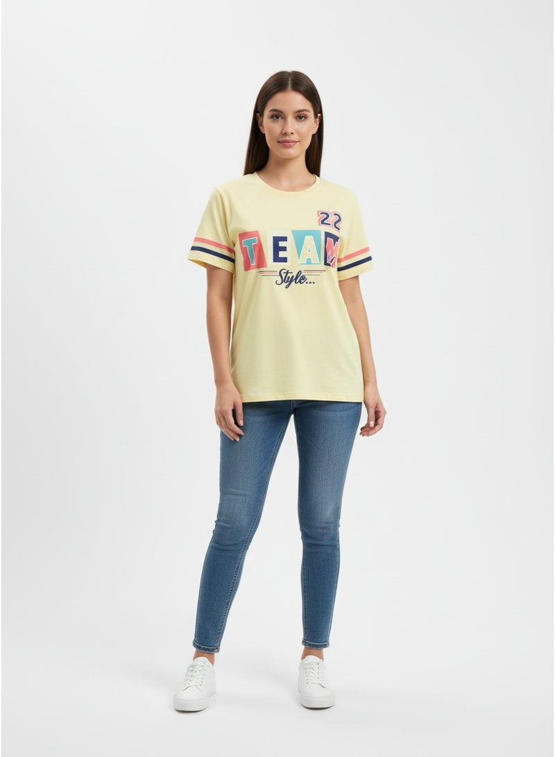 general T-SHIRT LADIES BODICE AOP S/S SV-AOP-28 - Image 2