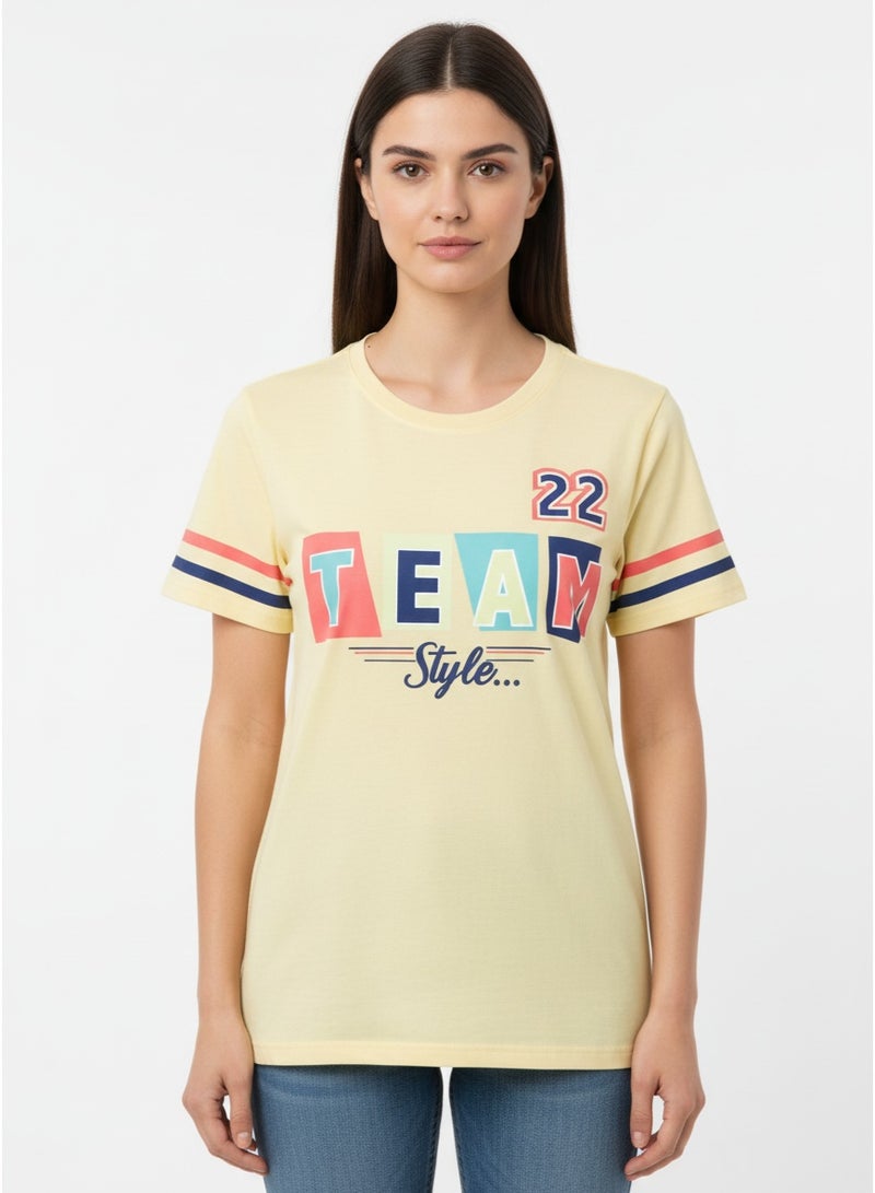 general T-SHIRT LADIES BODICE AOP S/S SV-AOP-28 - Image 1