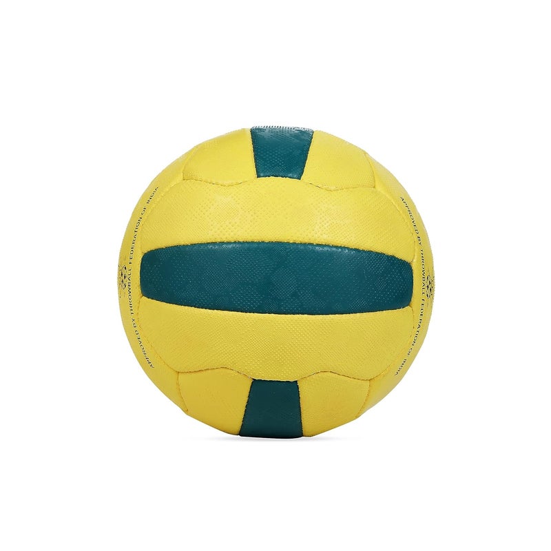 COSCO 17007 كرة رمي مطاطية، حجم 5 (أصفر وأخضر) - Image 3