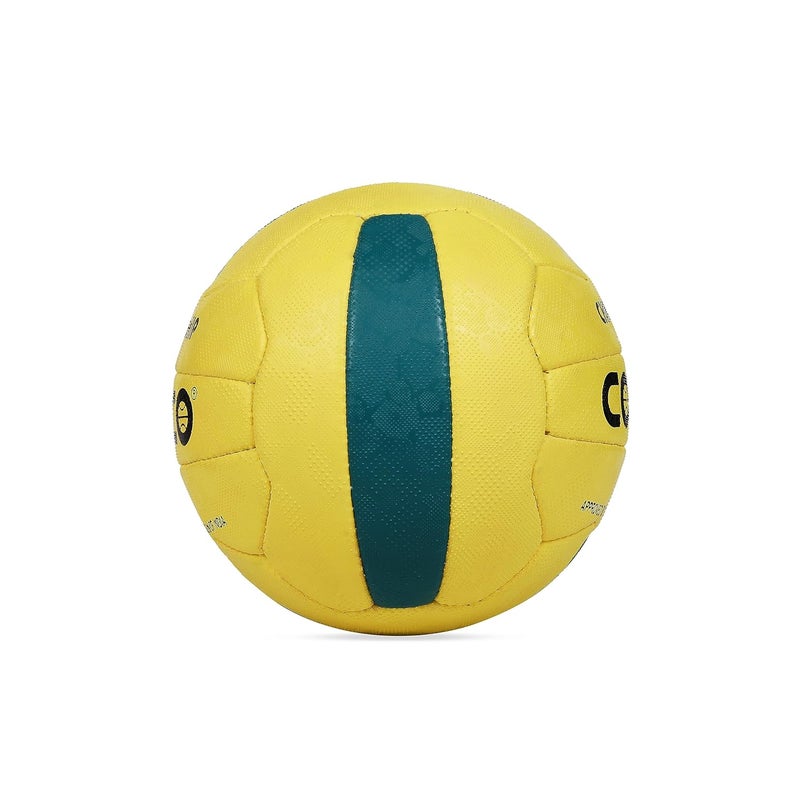 COSCO 17007 كرة رمي مطاطية، حجم 5 (أصفر وأخضر) - Image 2