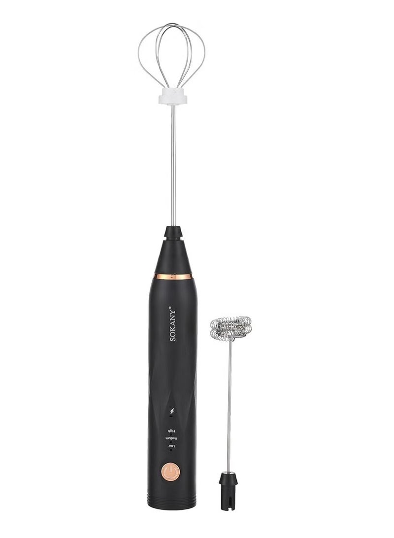 سوكاني خلاط يدوي بمنفذ USB مع مضرب بيض   Sk-201A متعدد الألوان  - Image 3