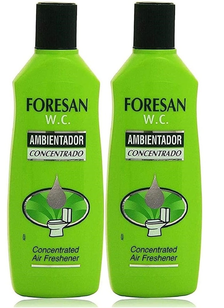 FORESAN Two Pieces of W.C Ambientador Concentrated Air Freshener 125ml  - Image 1
