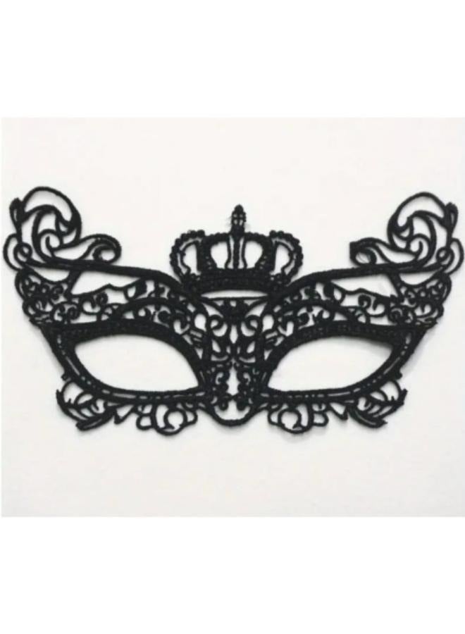 Women Masquerade Mask Lace Masquerade Party Decor No: 3028 - Image 1