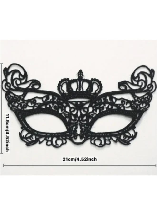 Women Masquerade Mask Lace Masquerade Party Decor No: 3028 - Image 2