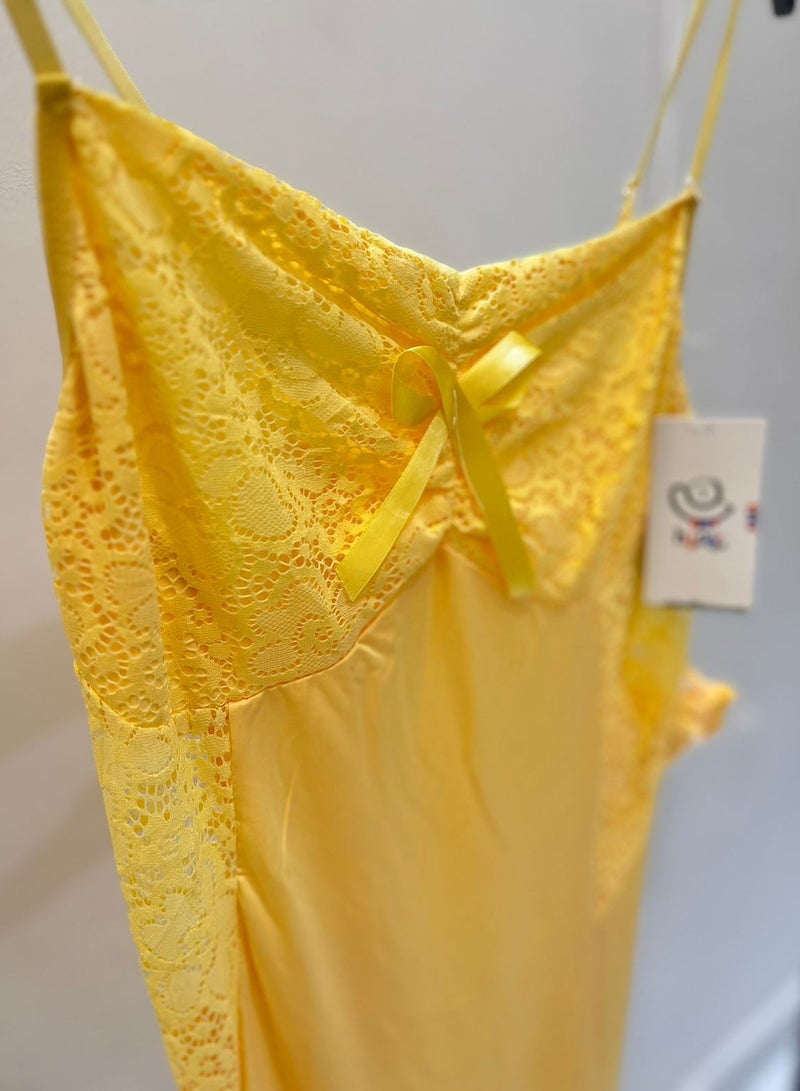 Hyper One French Design Women's Nightgown Yellow - Image 3