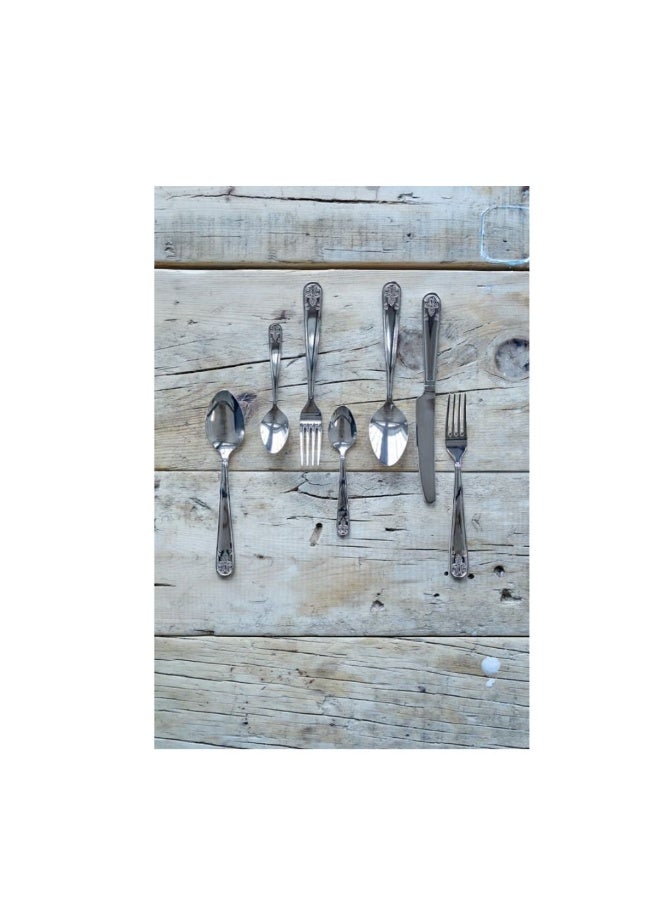 IKEA (IKEA) ÄTBART 24-piece cutlery set, stainless steel - Image 4