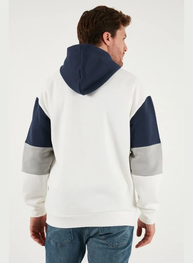 Buratti  Buratti Cotton Relaxed Fit Hooded Furry Inside Soft Raised 2-Pack Sweat Men's SWEAT 5905299S2 for Men | Best Price UAE