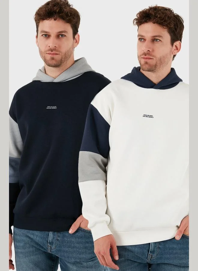 بوراتي بلوزات رجالية قطنية مبطنة بالفرو من بوراتي قطعتين