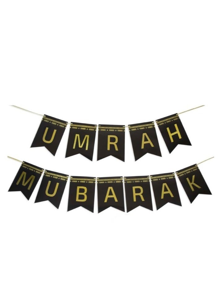 Boxwoods Umrah Mubarak Banner And Balloons Set - Image 3